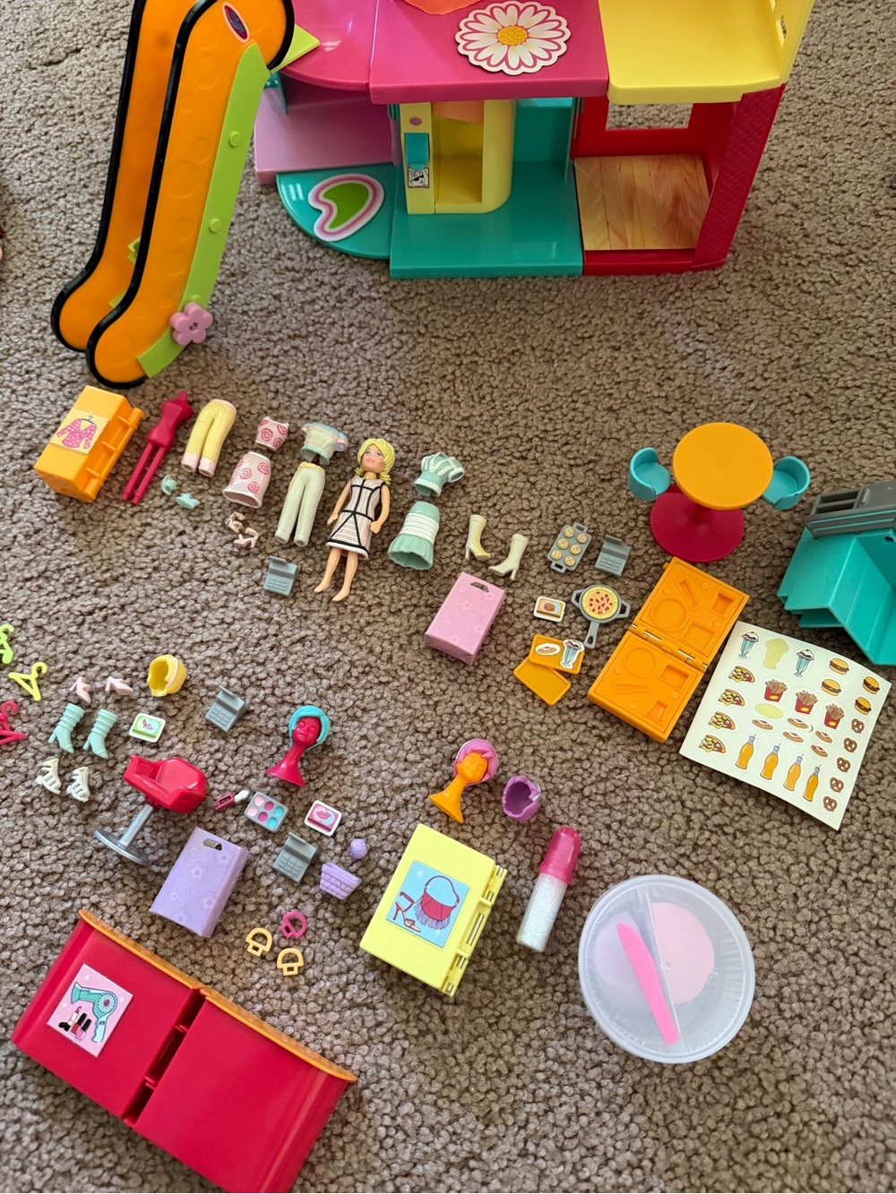 Vintage Polly Pocket - Designer Mall Set